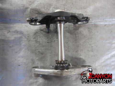 03-05 Yamaha R6 / 06-10 R6s Upper and Lower Triple Tree with Steering ...