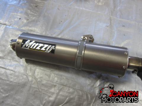 06-11 Kawasaki ZX14 Aftermarket Full Muzzy Headers Slip On 06-11 Kawasaki ZX14 Aftermarket Full Muzzy Headers Slip On