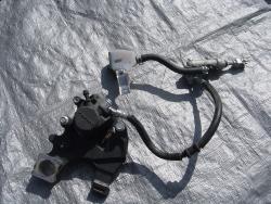 08-11 Suzuki GSXR 1300 Hayabusa Rear Master Cylinder, Brake Lines and Caliper