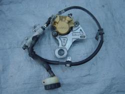 02-03 Honda CBR 954RR Rear Master Cylinder, Brake Lines and Caliper