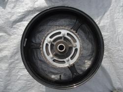 07-08 Suzuki GSXR 1000 Rear Wheel with Sprocket and Rotor