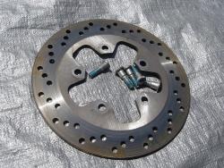 99-07 Suzuki GSXR 1300 Hayabusa  Rear Rotor and Bolts