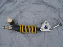 02-03 Honda CBR 954RR Rear Shock and Linkage