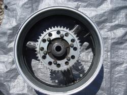 98-01 Yamaha R1 Rear Wheel with Sprocket and Rotor