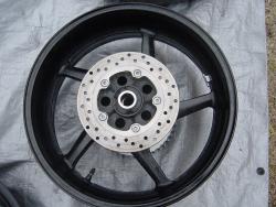 07-08 Yamaha R1 Rear Wheel, Sprocket and Rotor