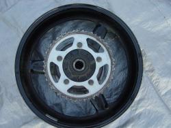 99-02 Yamaha R6 Rear Wheel with Sprocket and Rotor