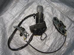 07-08 Kawasaki ZX6 Ignition and Seat Lock