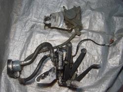 98-01 Yamaha R1 Right Rearset, Master Cylinder, Brake Lines and Caliper