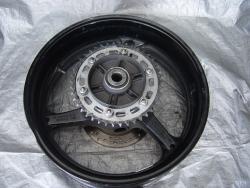 06-07 Honda CBR 1000RR Rear Wheel with Sprocket and Rotor