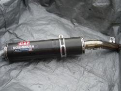 01-02 Suzuki GSXR 1000 Aftermarket Yoshimura RS-3 Exhaust and Mid Pipe