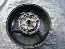 00-01 Honda CBR 929RR Rear Wheel with Sprocket and Rotor