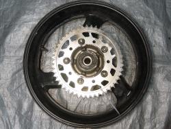 99-00 Honda CBR 600 F4 Rear Wheel with Sprocket and Rotor