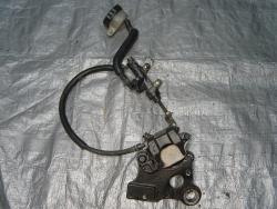 99-00 Honda CBR 600 F4 Rear Master Cylinder, Brake Lines and Caliper