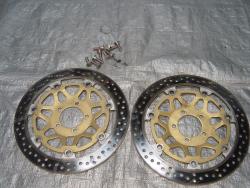 00-02 Kawasaki ZX6R / 05-08 ZZR600 Front Rotors 