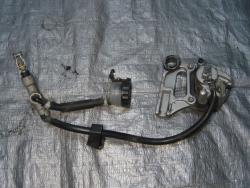 00-02 Kawasaki ZX6R / 05-08 ZZR600 Rear Master Cylinder, Brake Lines and Caliper