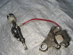 07-08 Yamaha R1 Rear Master Cylinder, Brake Lines (Braided) and Caliper