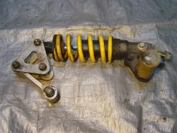 02-03 Honda CBR 954RR Rear Shock and Linkage