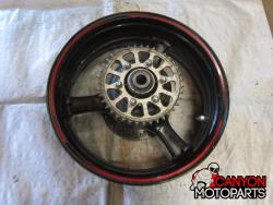 16-20 Kawasaki ZX10R Rear Wheel with Sprocket and Rotor