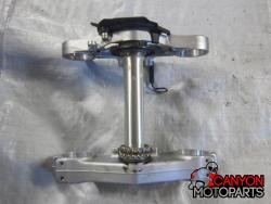 08-11 Honda CBR 1000RR Upper and Lower Triple Tree with Steering Stem 