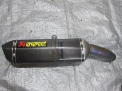 08-10 KAWASAKI ZX10R Aftermarket Akrapovic Exhaust 