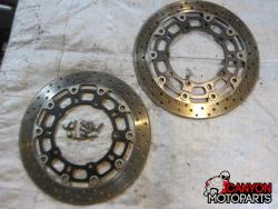 06-07 Yamaha YZF R6 Front Brake Rotors - STRAIGHT