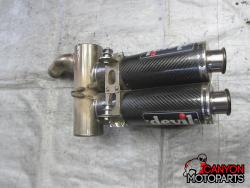 05-06 Kawasaki ZX636 Aftermarket Devil Exhaust 