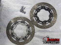 15-19 Yamaha YZF R1 Front Rotors - STRAIGHT