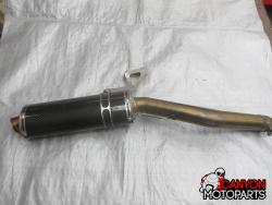 03-05 Yamaha R6 / 06-10 R6s Aftermarket WRP Carbon Fiber Slip On Exhaust 