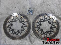 12-16 Suzuki GSXR 1000 Front Rotors - STRAIGHT