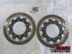 2007-08 Yamaha R1 Front Rotors - STRAIGHT