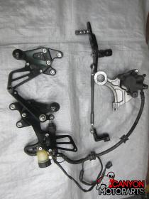 12-16 Honda CBR 1000RR Aftermarket Adjustable Rearsets