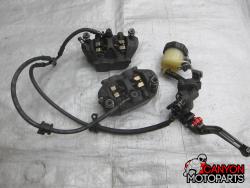 12-16 Honda CBR 1000RR Front Master Cylinder, Brake Lines and Calipers