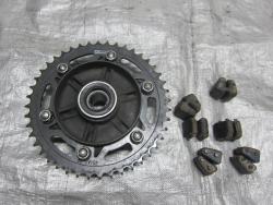 07-08 Honda CBR 600RR Rear Sprocket and Cush Drives