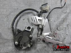 06-07 Suzuki GSXR 600 750 Right Rearset 