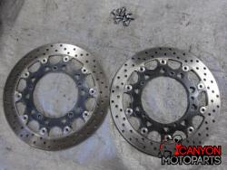 03-05 Yamaha R6 / 06-10 R6s Front Rotors - STRAIGHT