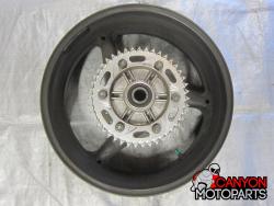 02-03 Honda CBR 954RR Rear Wheel with Sprocket and Rotor