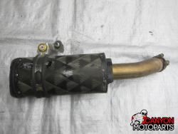 12-16 Honda CBR 1000RR Aftermarket 2 Brothers Carbon Fiber Slip On Exhaust 