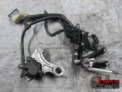 07-08 Honda CBR 600RR Right Rearset 