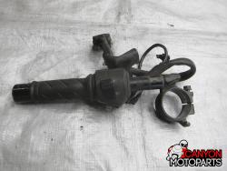 06-07 Honda CBR 1000RR Left Clipon and Controls