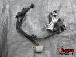 13-17 Honda CBR 600RR Rear Master Cylinder, Brake Lines and Caliper