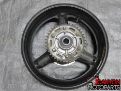 98-03 Suzuki TL 1000 R Rear Wheel with Sprocket and Rotor