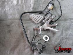 08-14 Yamaha YZF R6 Right Rearset 