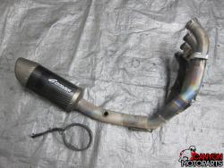 09-12 Yamaha YZF R1 Aftermarket Graves Low Mount Carbon Full Exhaust 