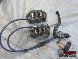 09-11 Suzuki GSXR 1000 Aftermarket Brembo 19RCS Master cylinder w/ OEM Brake Calipers