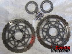 05-06 Kawasaki ZX636 Front Rotors - STRAIGHT