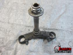 01-06 Honda CBR F4i Lower Triple Tree with Steering Stem 