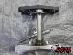 06-07 Suzuki GSXR 600 750 Upper and Lower Triple Tree with Steering Stem 