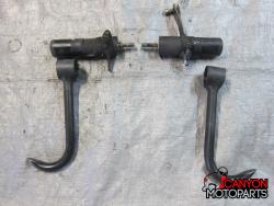 06-11 Kawasaki ZX14 Aftermarket Frame Sliders and J Hooks