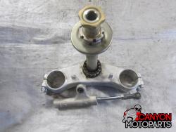 06-07 Suzuki GSXR 600 750 Lower Triple Tree with Steering Stem 