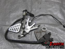 08-14 Yamaha YZF R6 Right Rearset